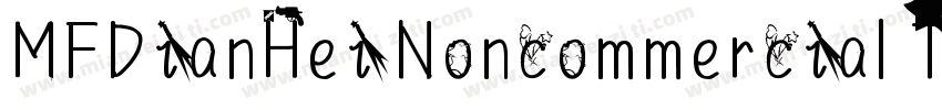 MFDianHei Noncommercial Thin字体转换